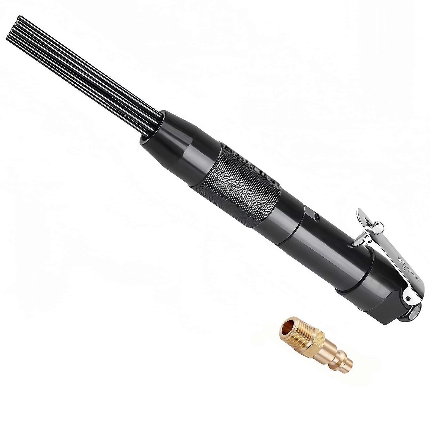 Pneumatic Needle Scaler with Ergonomic Grip for Rust, Paint and Welding Slag Removal on Metal