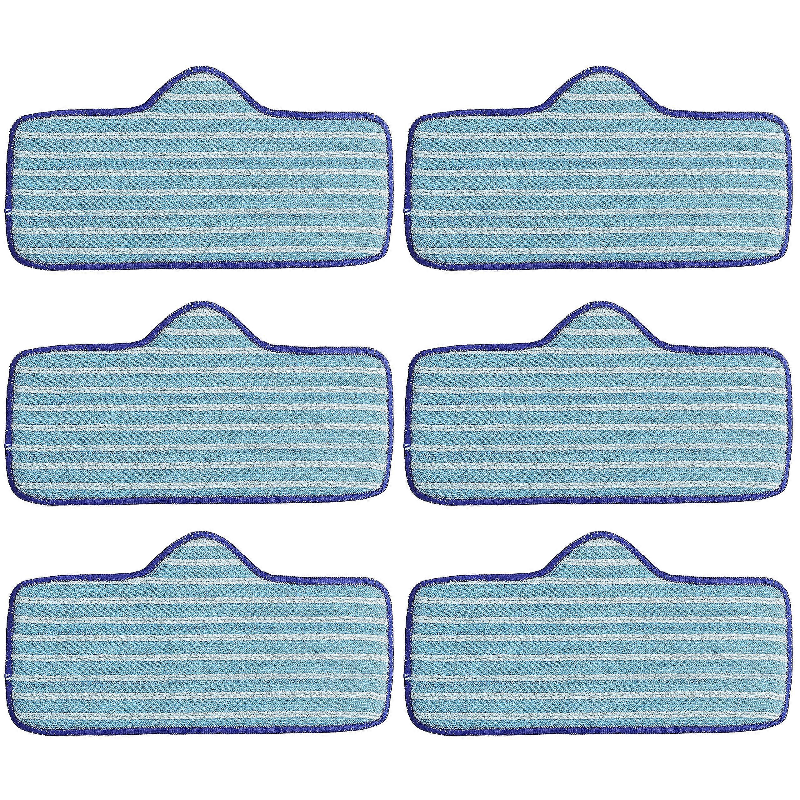 6 Pack Reusable Microfiber Mop Pads for Dupray Neat Steam Cleaner  MultiSurface Deep Cleaning