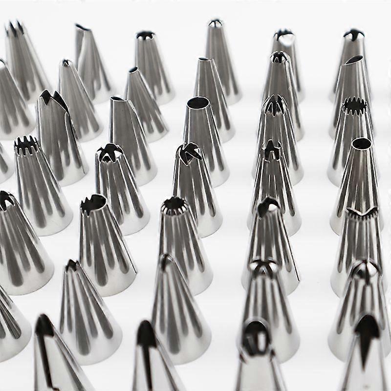 56pcs Cake Nozzle Cake Decorating Tip Set Cream Sprinkler Cake DIY Modeling Tool