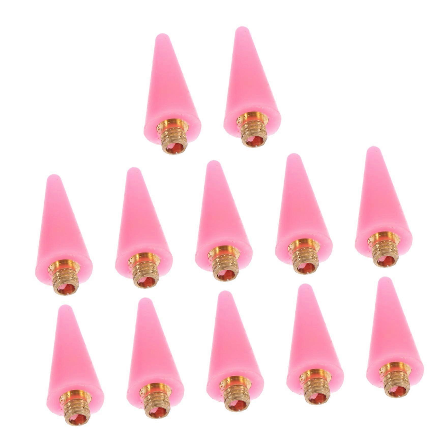 12Pcs Replacement Wax Pen Tips for Nail Art Rhinestone Picker, Precise Gem Pickup, Manicure Tools