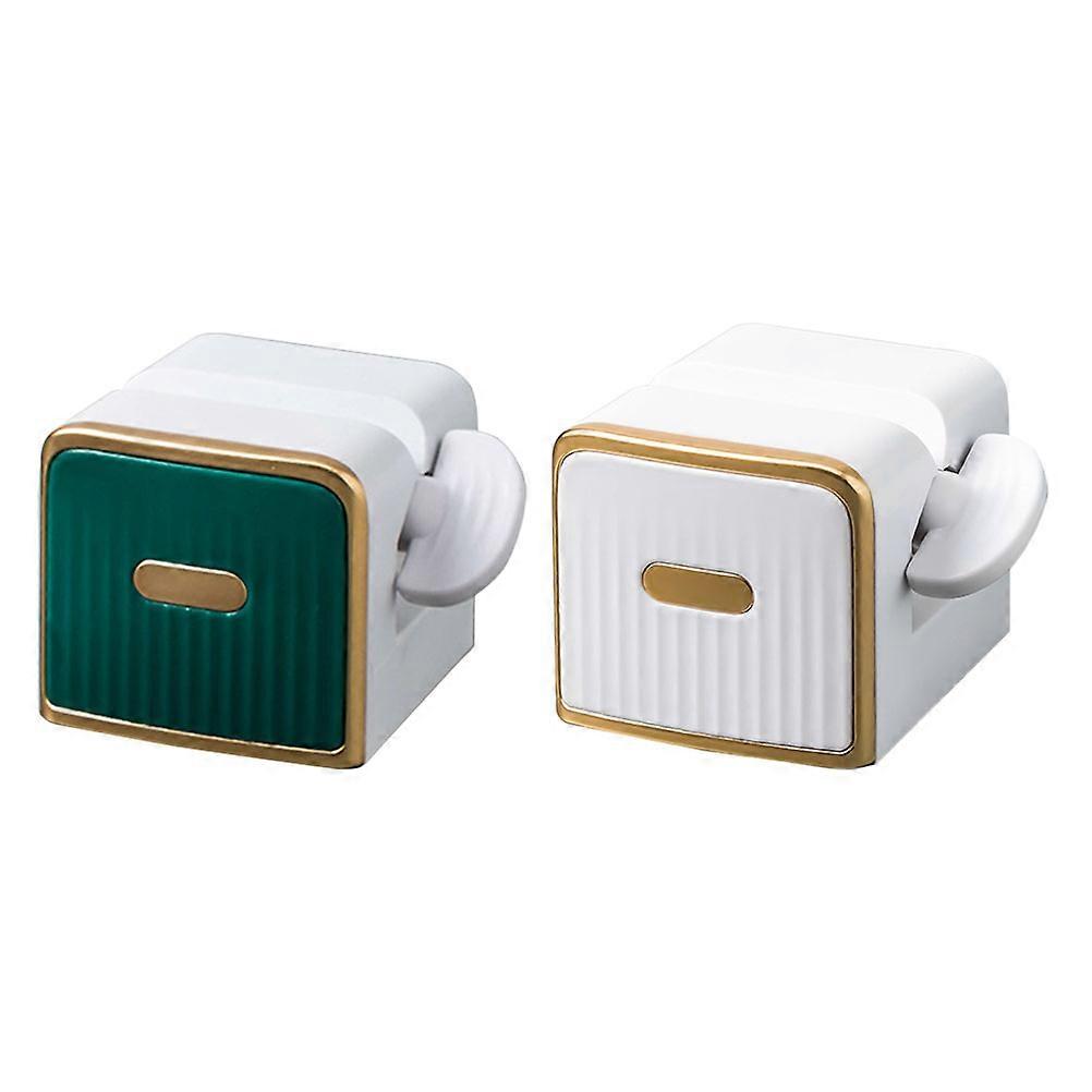 Manual Toothpaste Extruder for Home Use 2Pcs Plastic Squeezing Dispensers