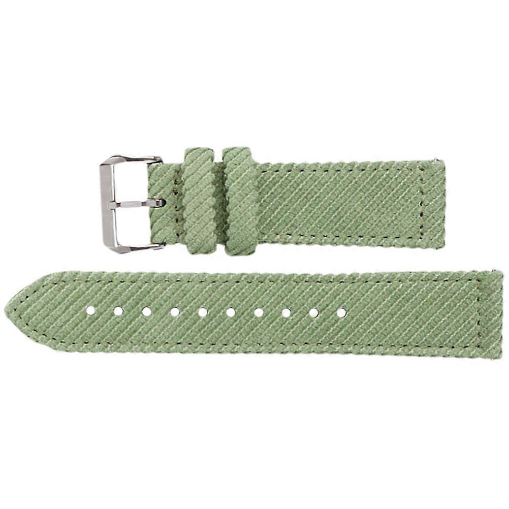 Green Nylon Watch Strap Replacement Watch Band for 2Pcs Compatible