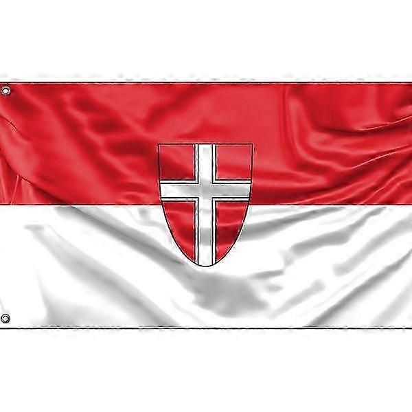 Vienna, Austria Flag