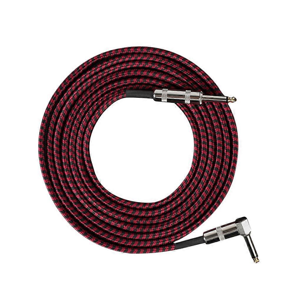 Guitar Line Wire Professional Audio Cable for Guitar Use 2Pcs Red