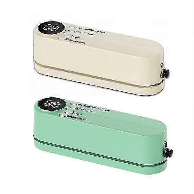 Vacuum Sealer Machine Cordless Rechargeable with LED Digital Control for Fast Food Storage