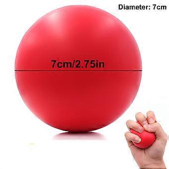 Hand Grip Strengthener & Massager Ball, Adult Therapy Rehab Gym Office Home Exercise Equipment, Soft Foam Stress Relief Gripper