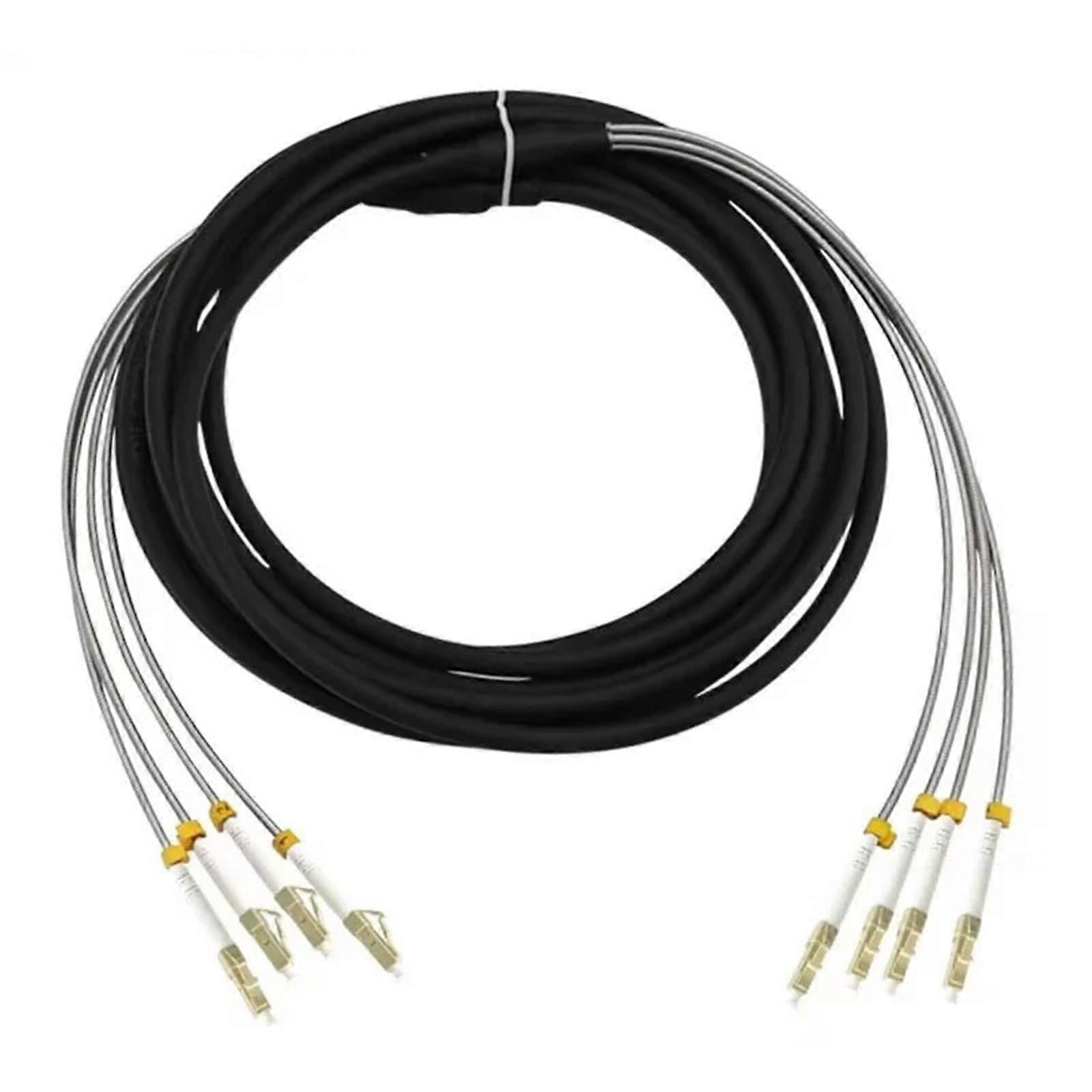 Outdoor Single Mode Fiber Optic Patch Cord LC SC FC ST 2Core 4Core FTTH FTTA Speed Data