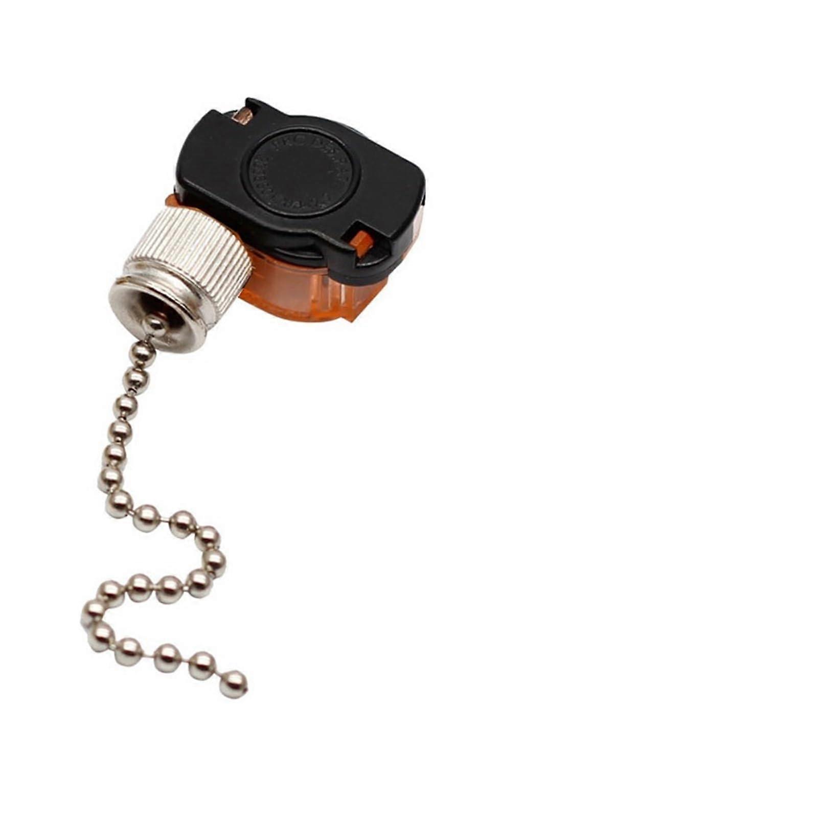 E87438 2 Position Ceiling Fan Pull Chain Switch, On Off Ceiling Fan Light Switch 3A 250VAC