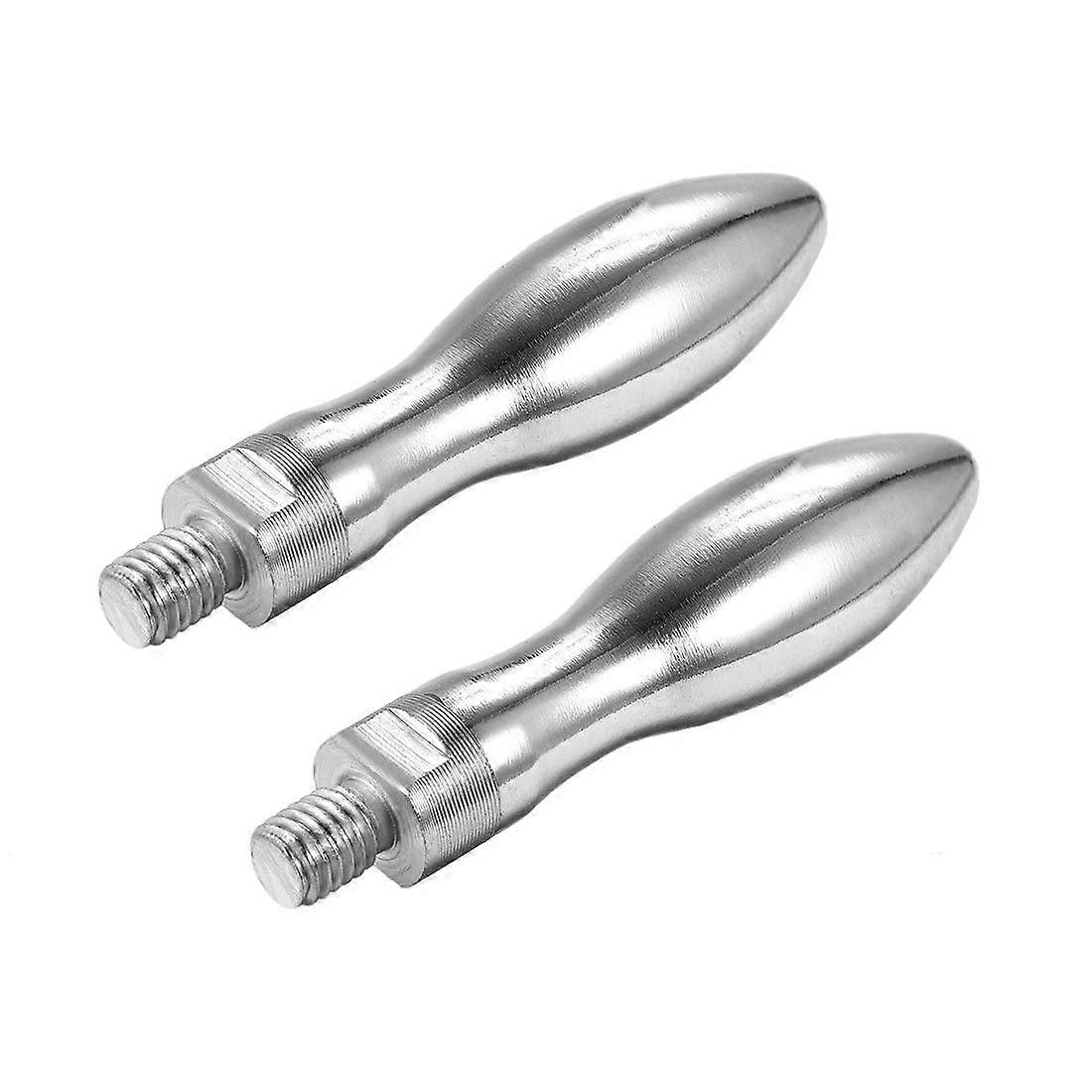M10 Thread Clamping Handle Knobs Steel Rotating Adjustable Screw Handles Pack of 2