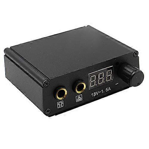 Digital LCD Tattoo Power Supply with Foot Pedal, Precise Voltage Control, Wide Machine Compatibility