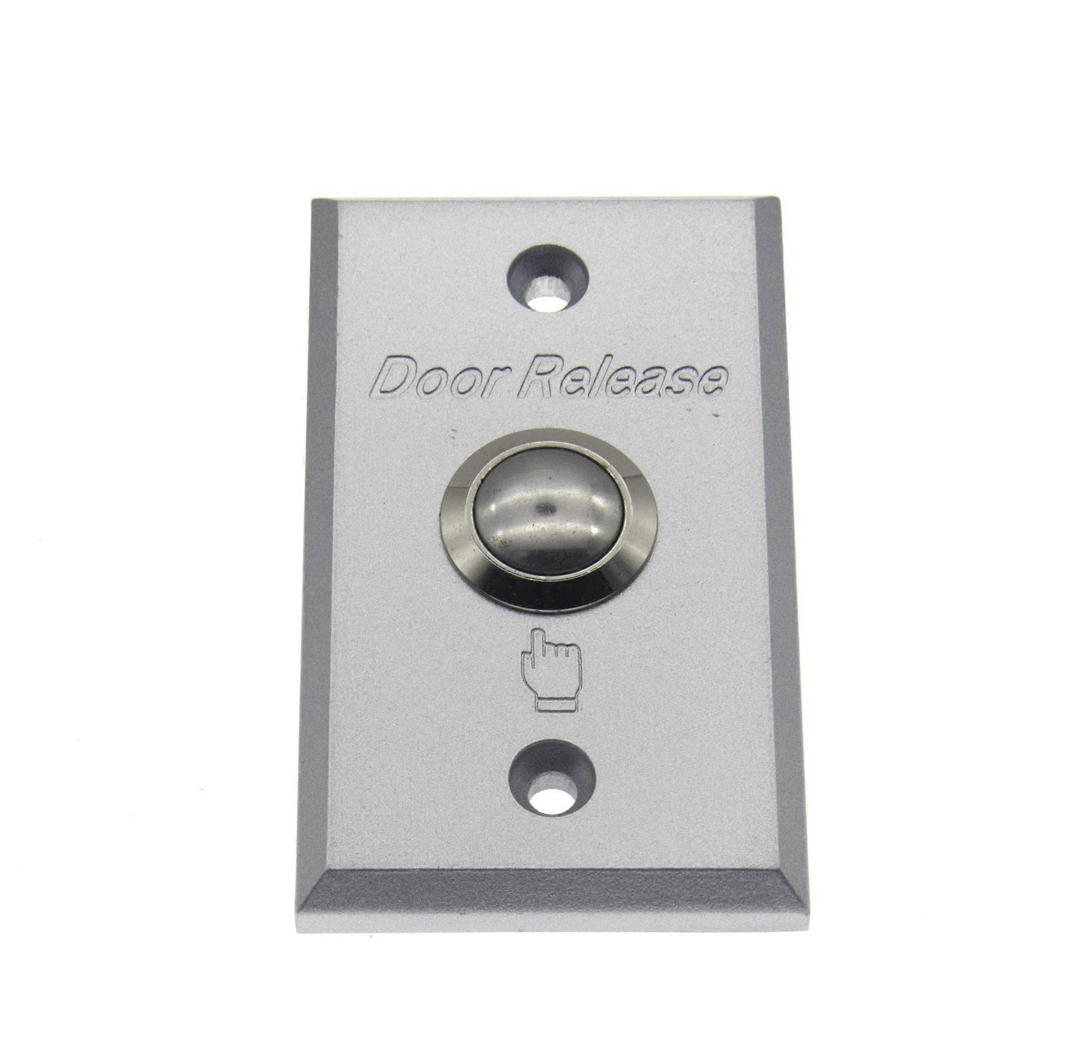 Exit Button Aluminum Alloy Door Release for Access Control Hollow Door Quick Release 50K Clicks