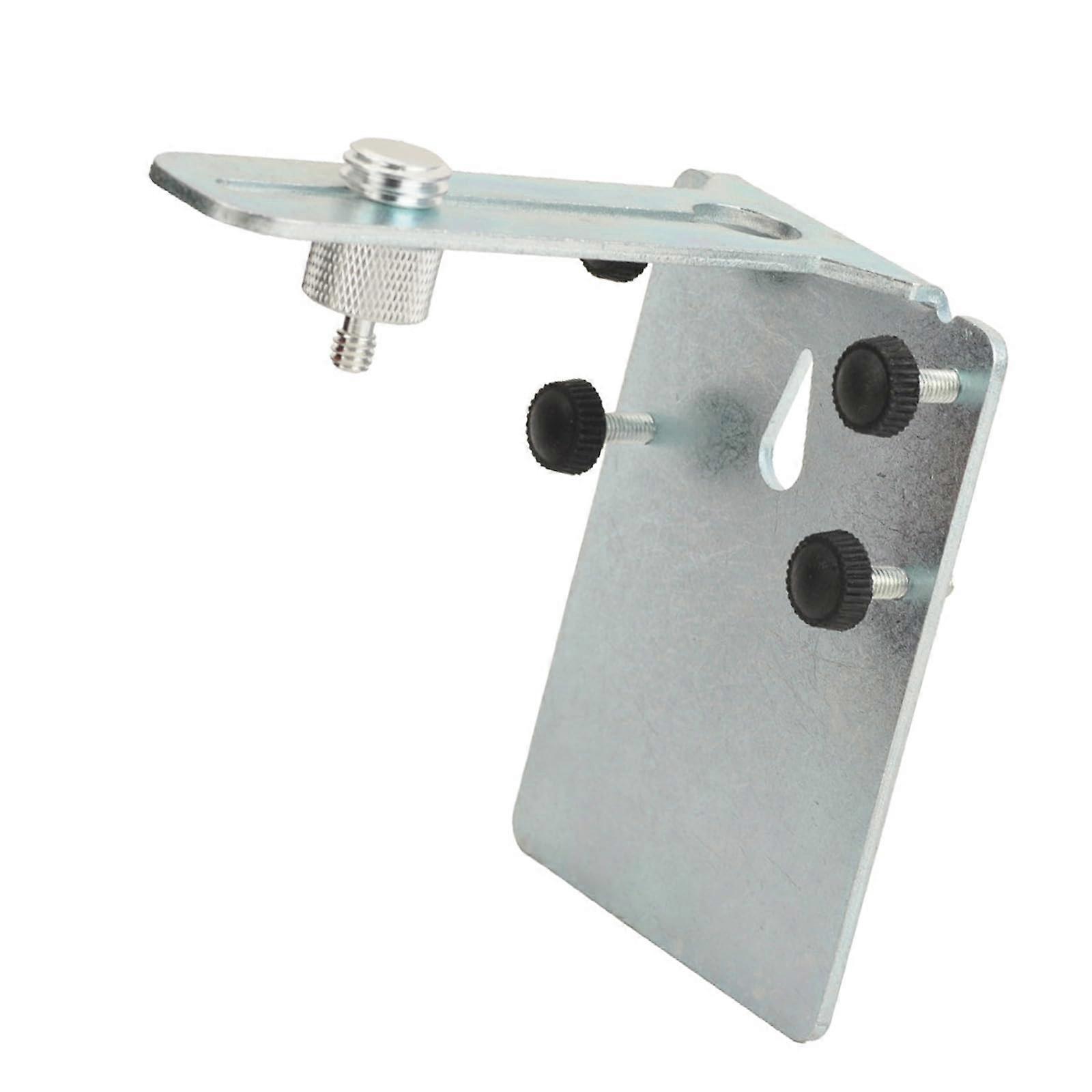 Wall Mounted Level Bracket with Adjustable Stainless Steel Holder for Precise Wall Alignment
