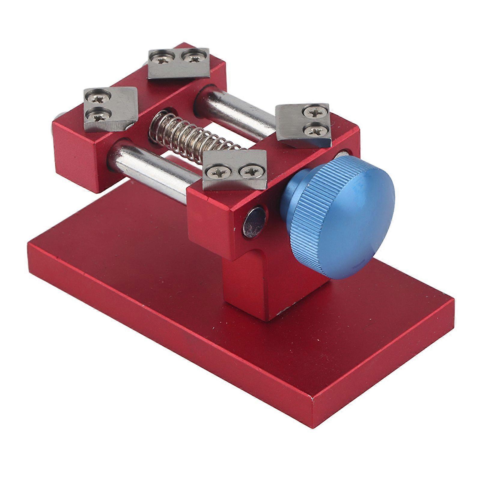 Red/Silver Watch Bezel Removal Tool Bench Back Case Opener Tool (Red)