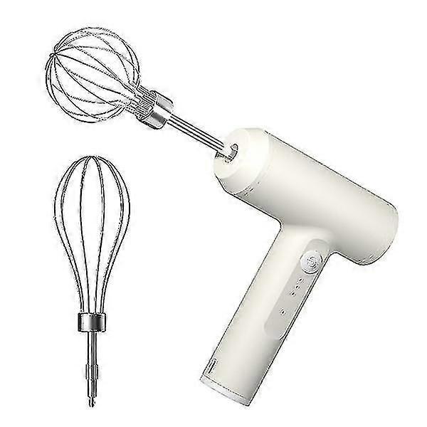 Cordless Whisk Usb Rechargeable Handheld Electric Mixer