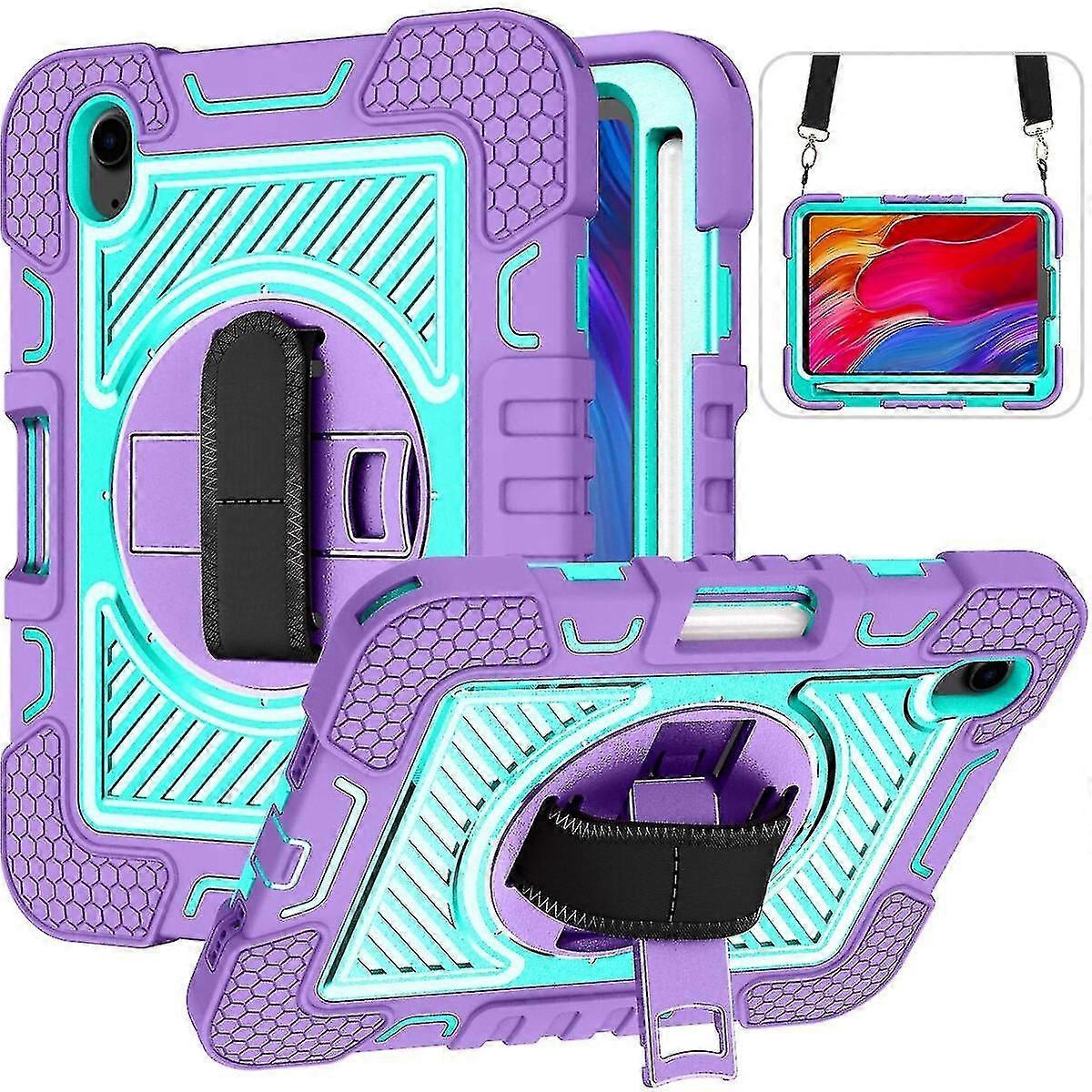 1pc For Ipad Case Shockproof Eva Tablet Cover Handle Stand Case