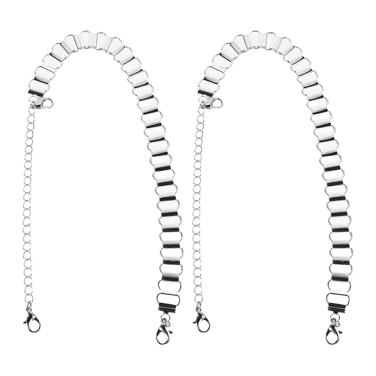 Elegant Decorative Bra Chain Straps for Bra Replacement Durable Iron