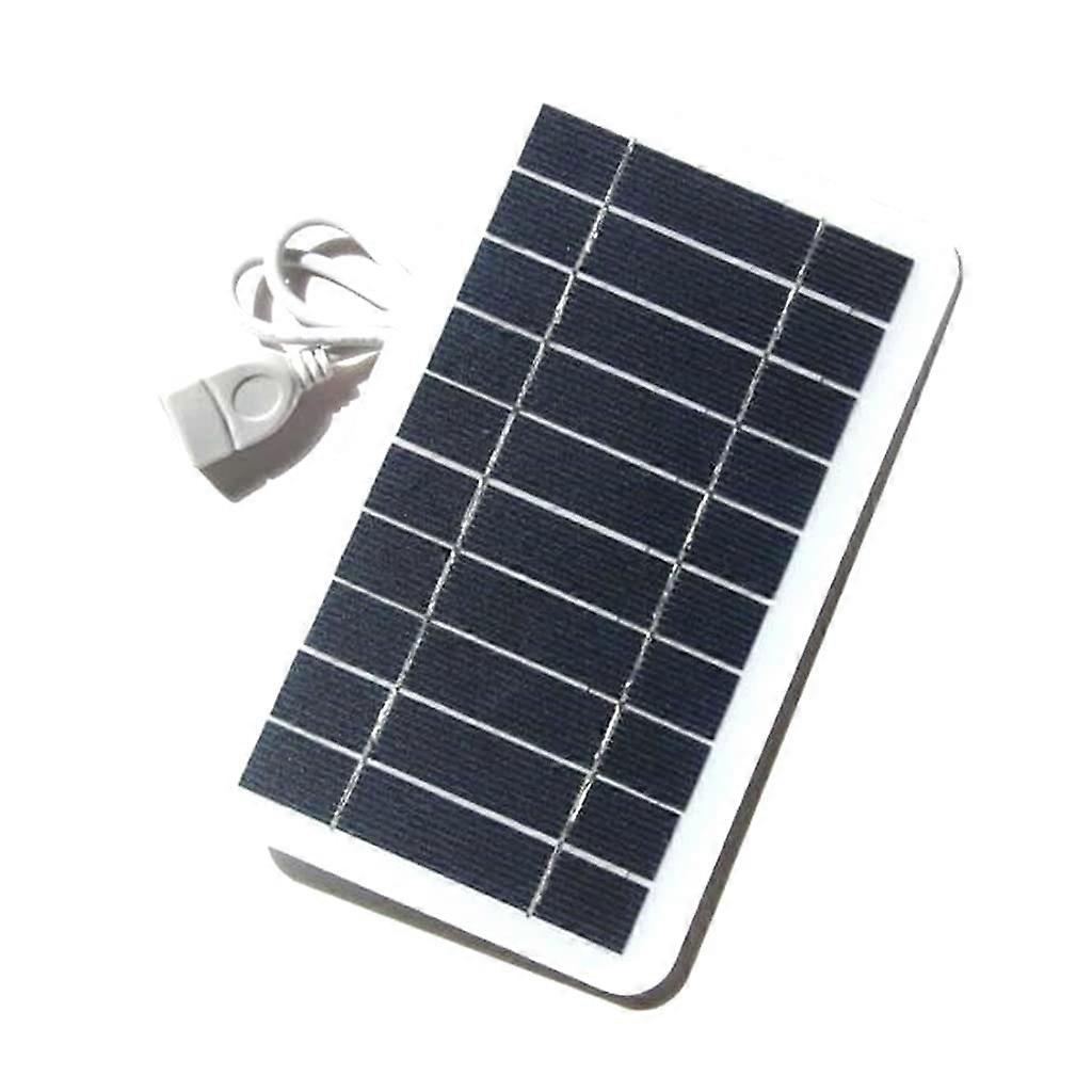 Flexible USB Solar Charger 5V 2W Foldable Solar Panel for Phone Tablet Camping