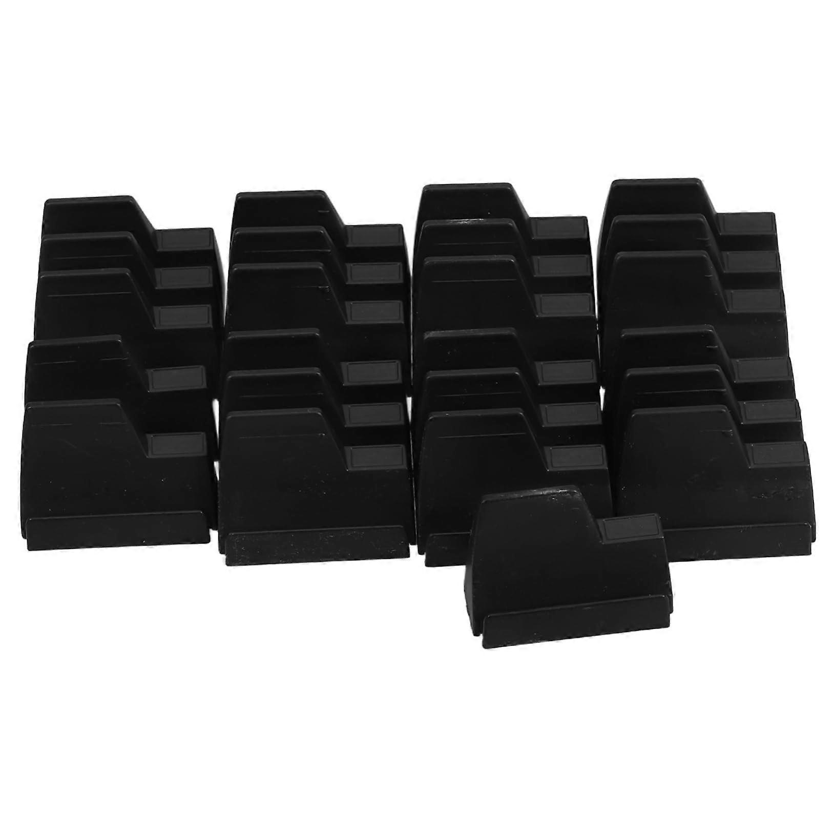 2 Sets Wall Mount Wrench Organizer Rack, Durable Plastic Tool Storage for Garage, Space Saving Design