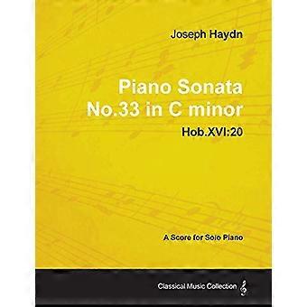 Joseph Haydn-Klaviersonate Nr.33 c-Moll-Hob.xvi: 20-A Partitur für Klavier solo