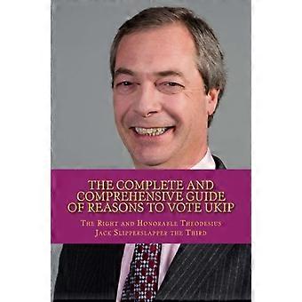 Der vollständige und umfassende Leitfaden der Gründe, Ukip zu wählen - leeres Buch