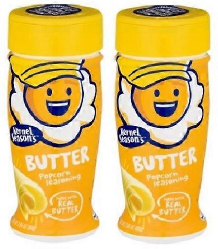 Kernel Season's All Natural Popcorn Krydder Smør 2 Bottle Pack