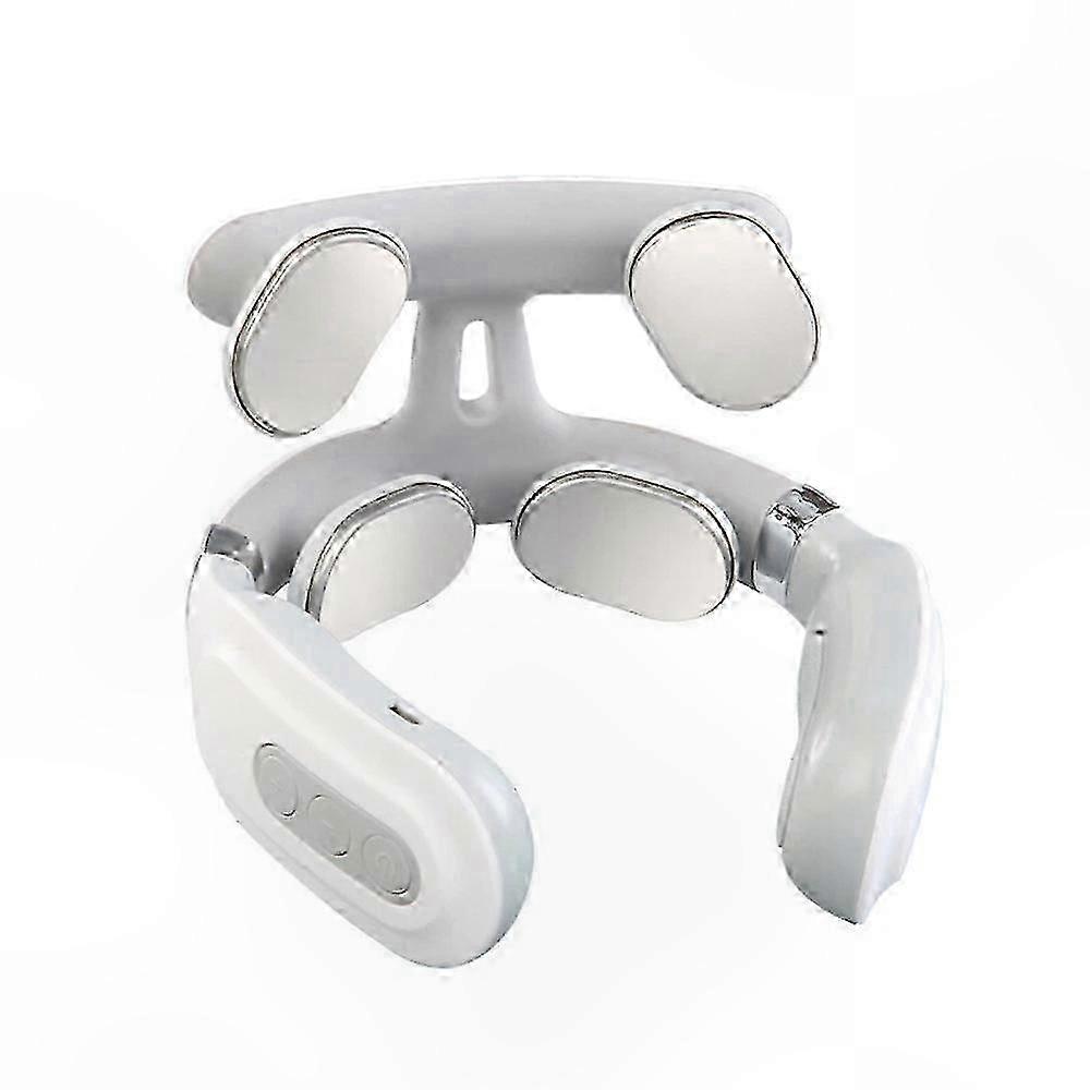 Portable Rechargeable Neck Massager with Electic Pulse Technology