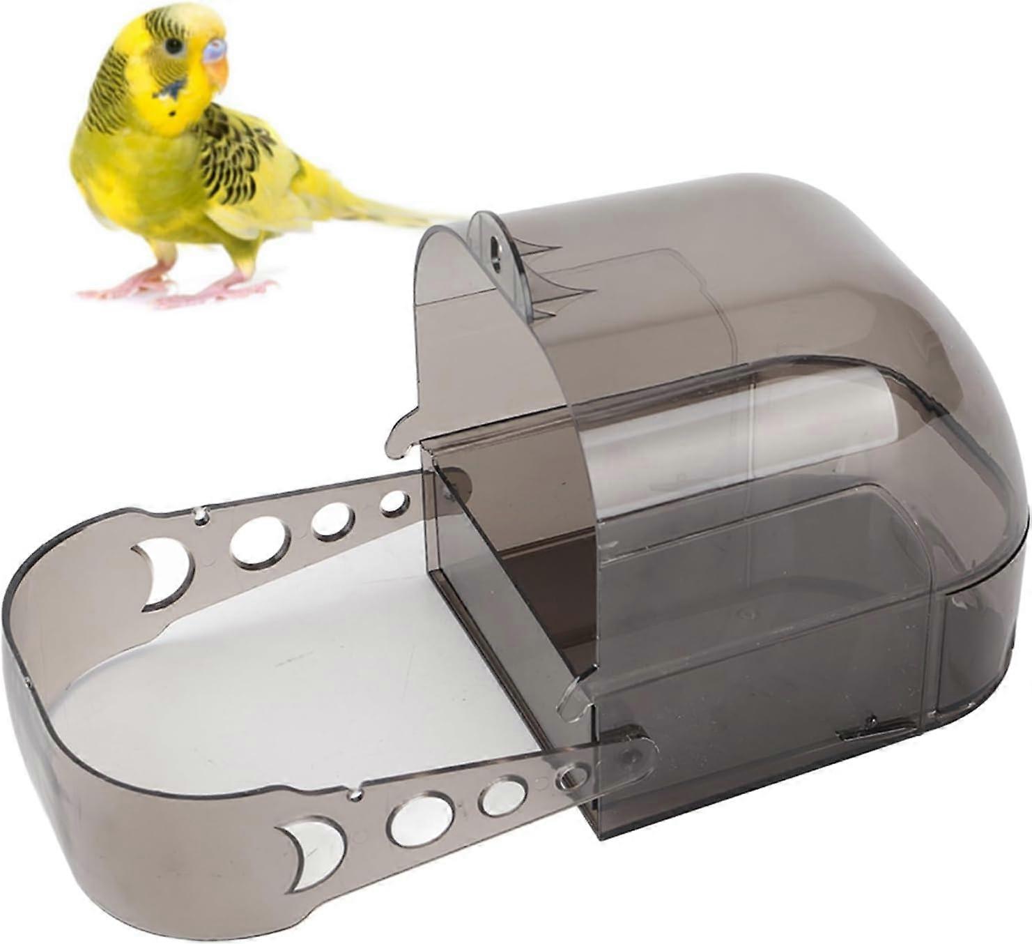Parrot cage, hanging bathtub
