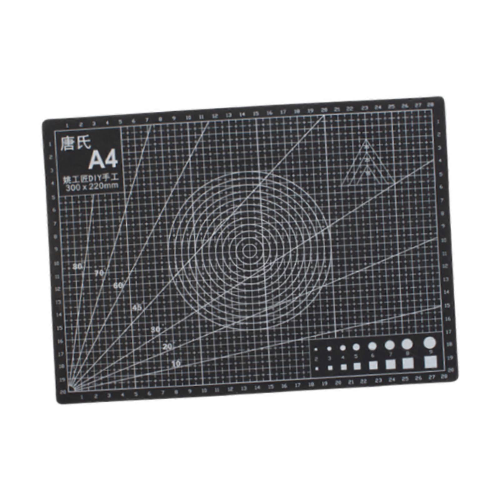 Gridded Cut Board Cutting Mat Professional Compact PVC Precision Multipurpose