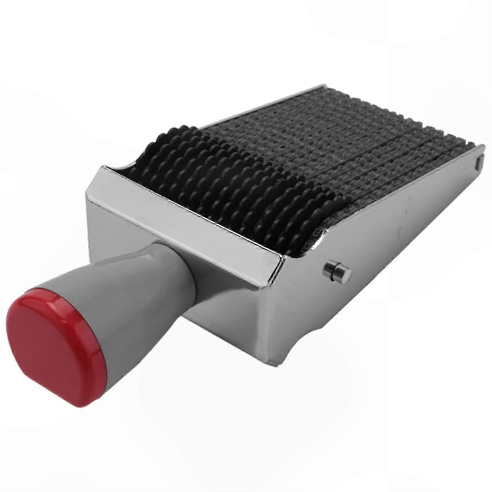 Customizable 16-Digit Roller Stamp with Alphabet and Number Wheel for DIY Projects Multi-Functional Tool