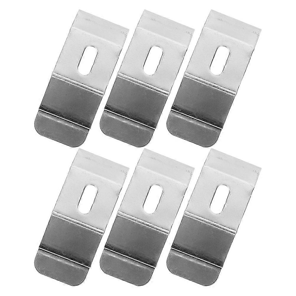 Blind Mount Bracket for Vertical Blinds with 6Pcs Louver Blinds Brackets