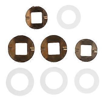 8Pcs Barber Schere Dichtung Barber Schere Dichtung Barber Schere Pad Haarschnitt Schere Dichtung Schere Teile