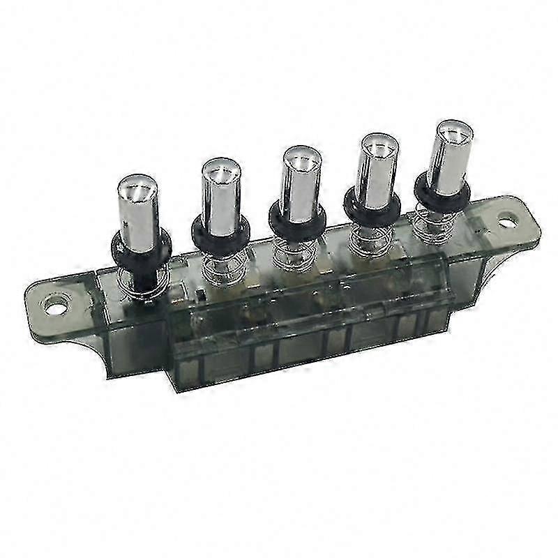 5-Button Control Panel for Range Hood, AC 250V 4A Keyboard Switch with Durable Design for Kitchen Ventilation Systems