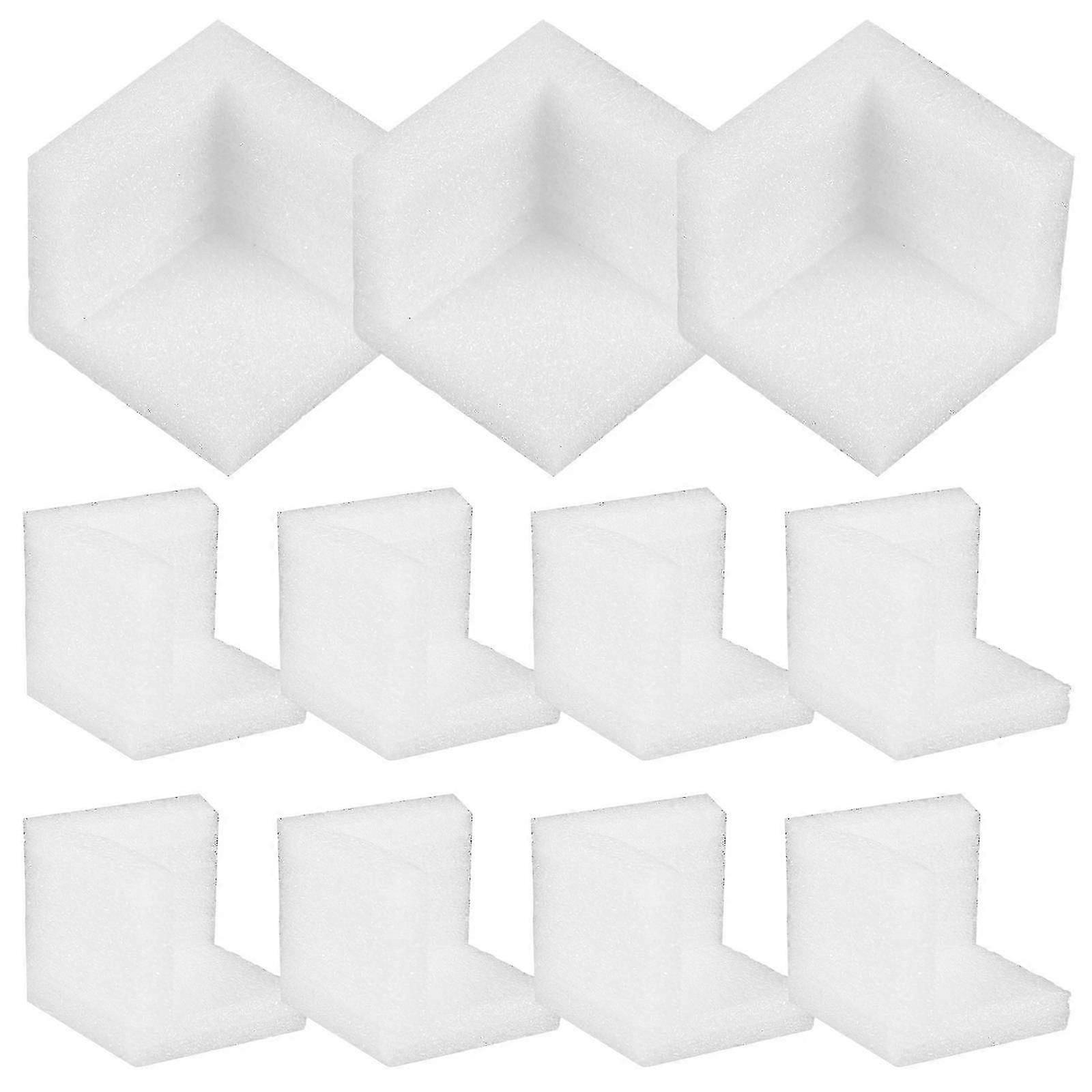 Packaging Corner Guards | EPE Foam Corner Protectors for Protection 12Pcs White
