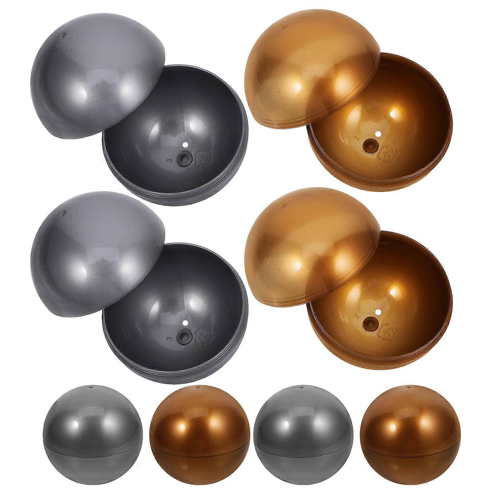 Assorted Color Plastic Capsules Balls for Vending Machine 8Pcs Set