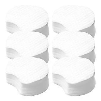 Make-up remover pads, dikke gezichtspads voor reiniging, 1200 stuks, wit, wegwerpbaar katoen
