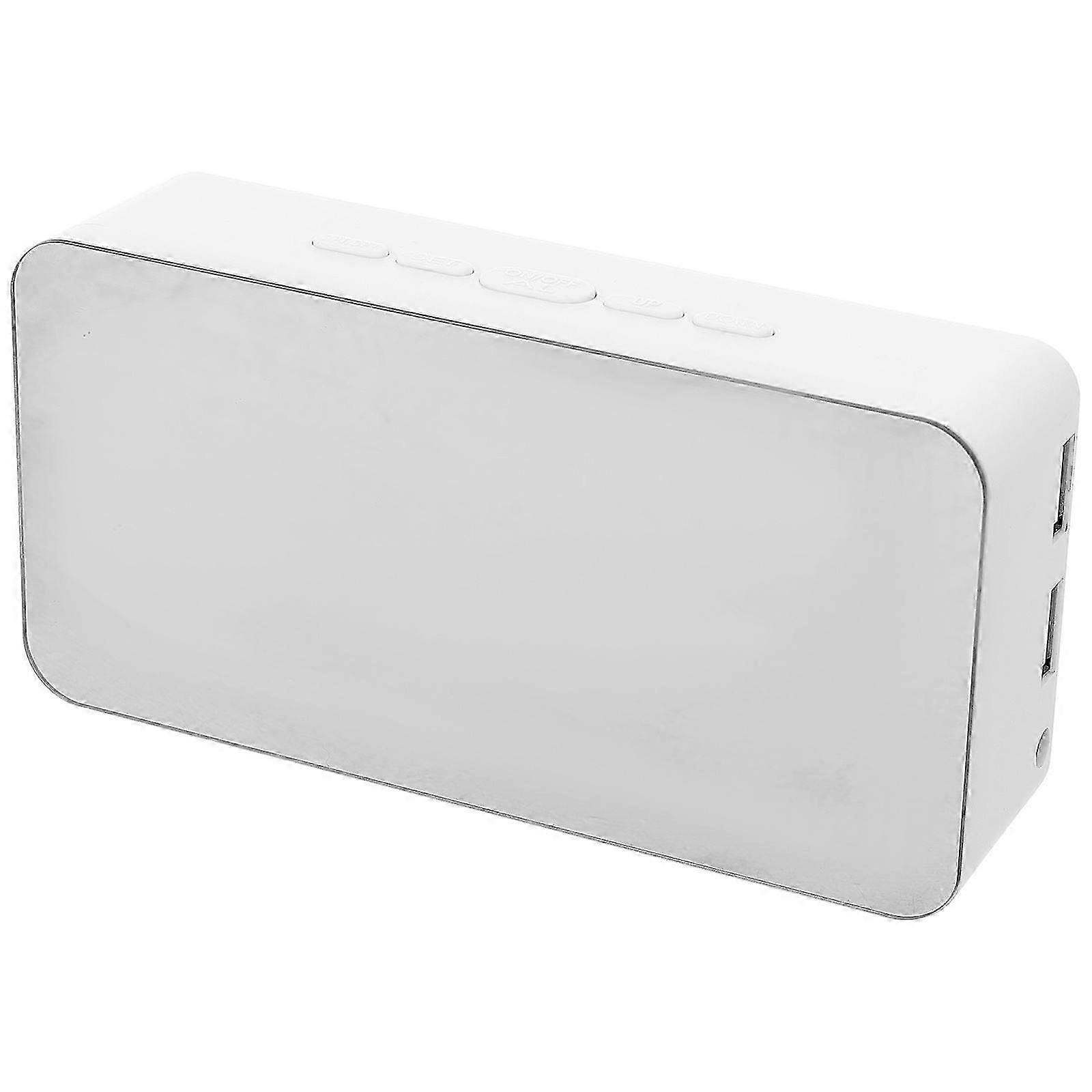 White LED Digital Clock Creative Alarm Clock compatible with Home Use 3Sets
