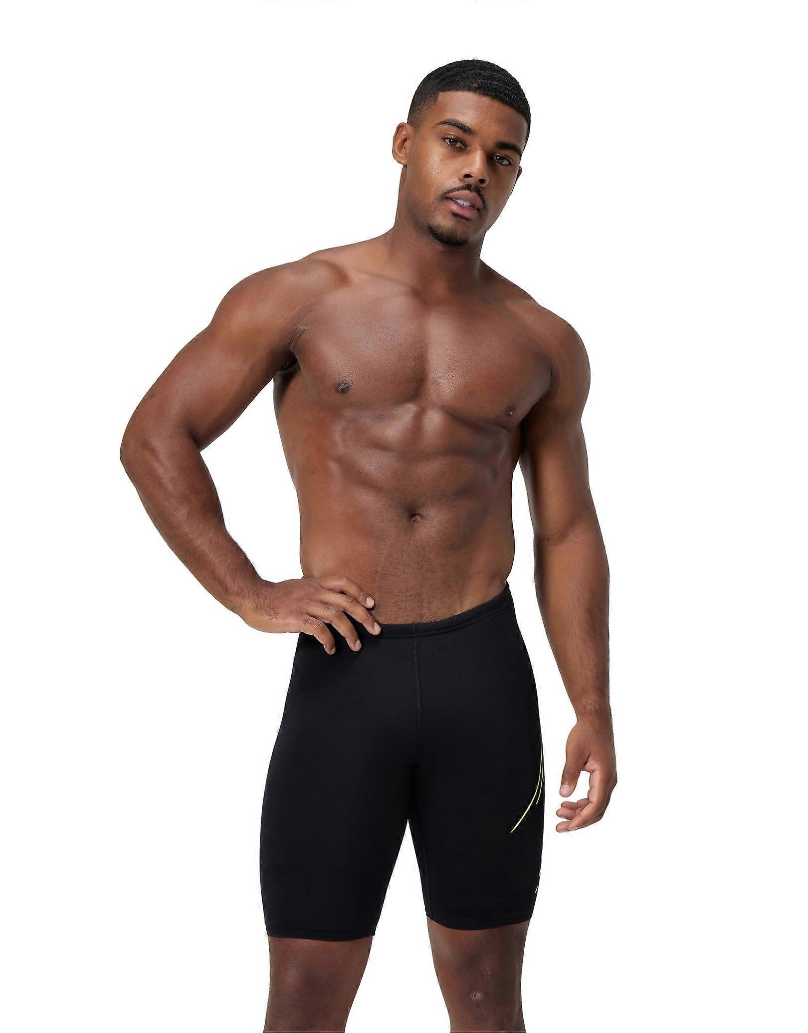 Speedo HyperBoom Placement Jammer - Black/Yellow