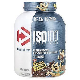 Dymatize, ISO100® Hydrolyzed, 100% Whey Protein Isolate, Cocoa Pebbles, 5 lb (2.3 kg)