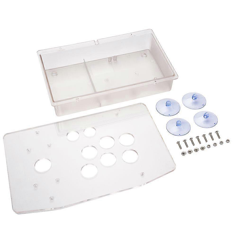 DIY Handle Arcade Joystick Game Controller Acrylic Panel and Case Replacement