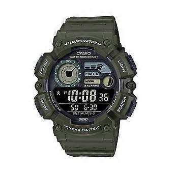 CASIO SPORT ILLUMINATOR 10 YEARS BATTERY - ARMY GREEN