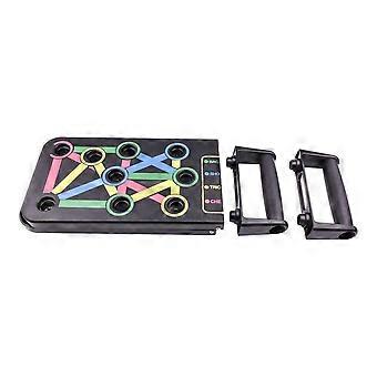 Portable Foldable Push Up Board - Multi-Functional Strength Training Equipment for Home & Outdoor Workouts