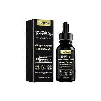 Suero revitalizante para el crecimiento del cabello, hidratante, nutritivo, antisequedad, brillo y volumen, 30 ml