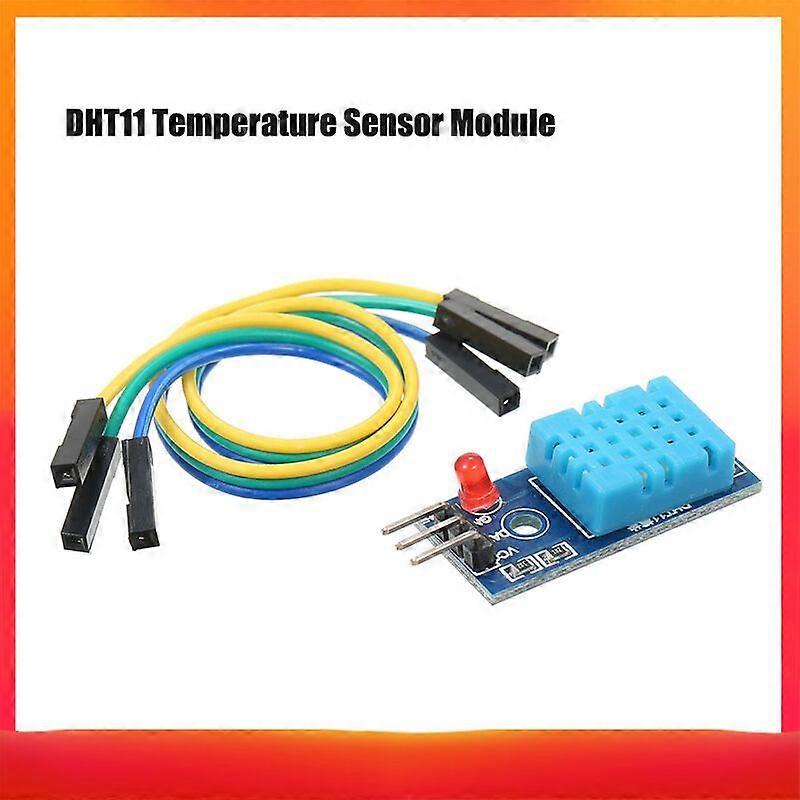 X5pcs DHT11 Módulo de sensor de temperatura e umidade relativa
