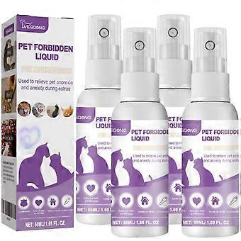 Pet Calming Spray Pheromone Mood Calming Diffuser Improve Estrus Agitation Anxiety Relief Prevent Howling Cat Dog Health Supply