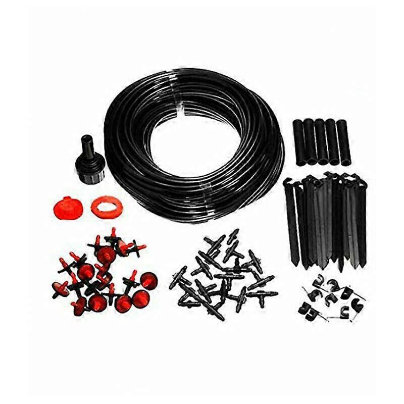 Kit microirrigazione 71 pezzi - 71 pezzi - Nero