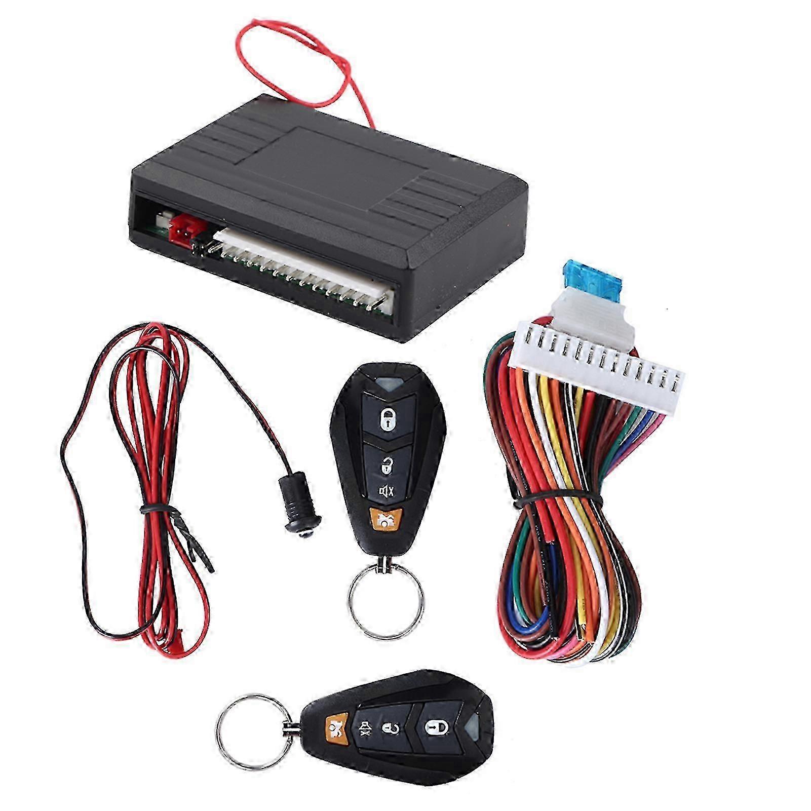 Compatible with universal keyless entry system car phone remote central door lock kit