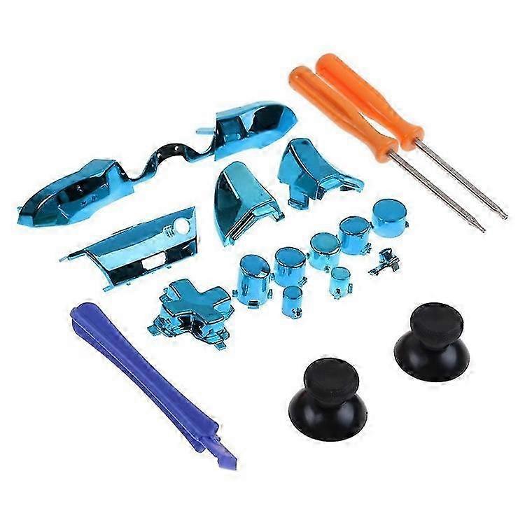 Compatible For Xbox One Elite Controller Replacement Parts Kit Electroplating Accessories Set