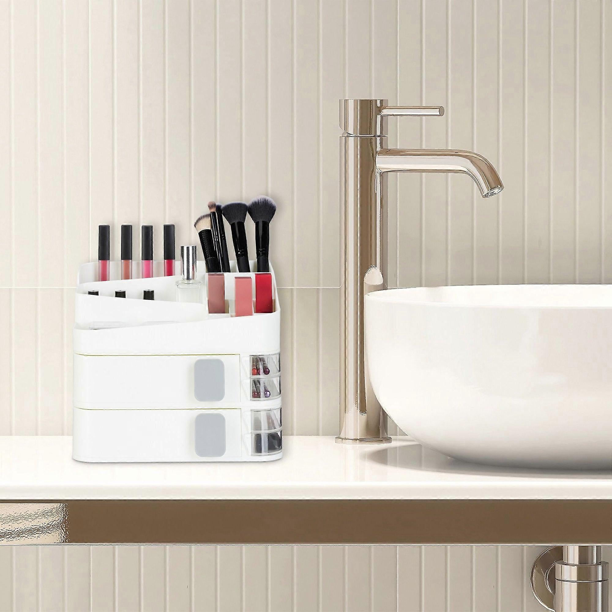 Makeup storage with drawers