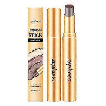 Zephoco Gradient Eyeshadow Stick 3.5g Dual-Color Long-Wearing Eye Makeup