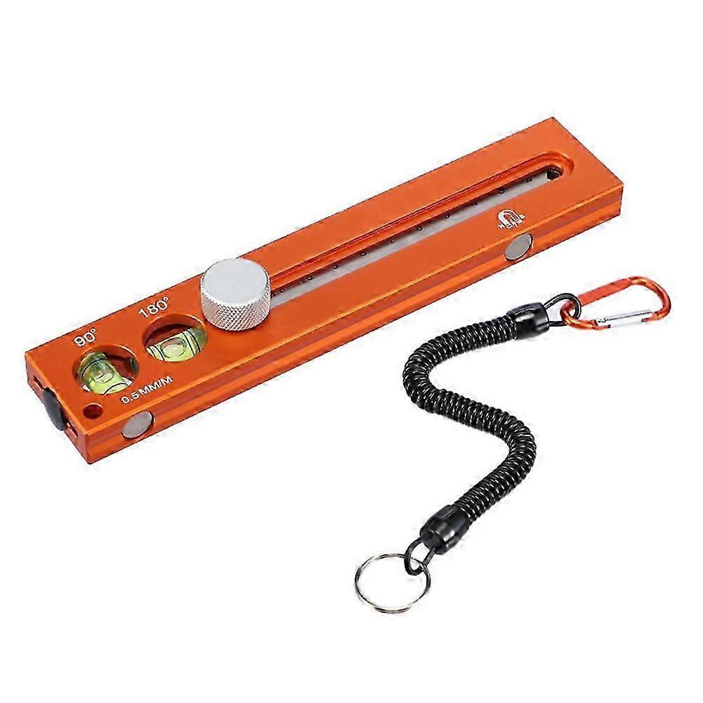Multifunctional Scribing Level Ruler Extendable Measuring Marking & Positioning Tool Portable Woodworking Scriber